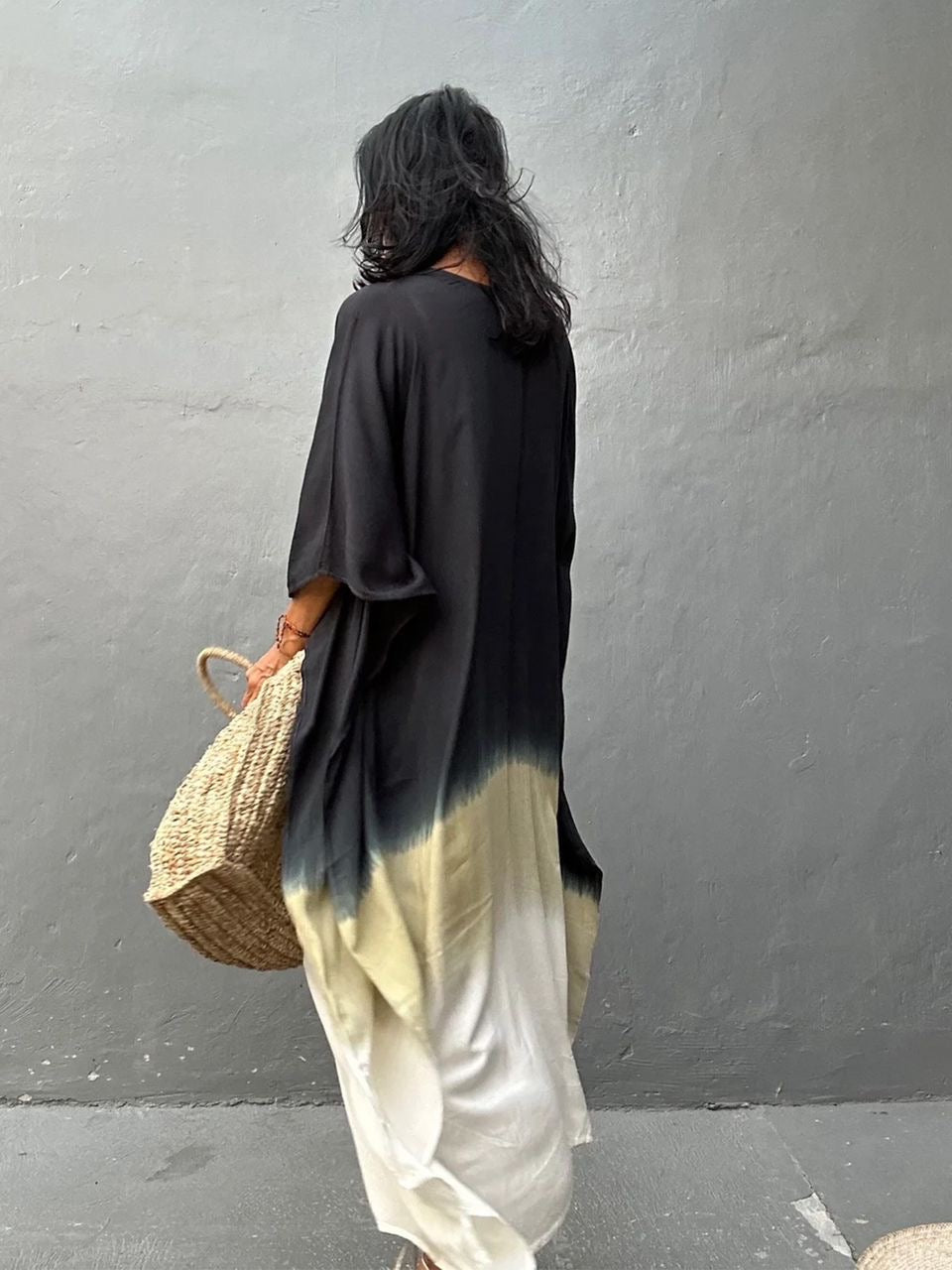Bohemian Black Kaftan - PRE ORDER